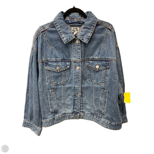 Jacket Denim By Future Collective In Blue Denim, Size: 1x