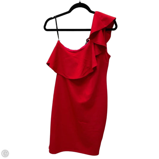 Dress Party Short By Lulu In Red, Size: Xl