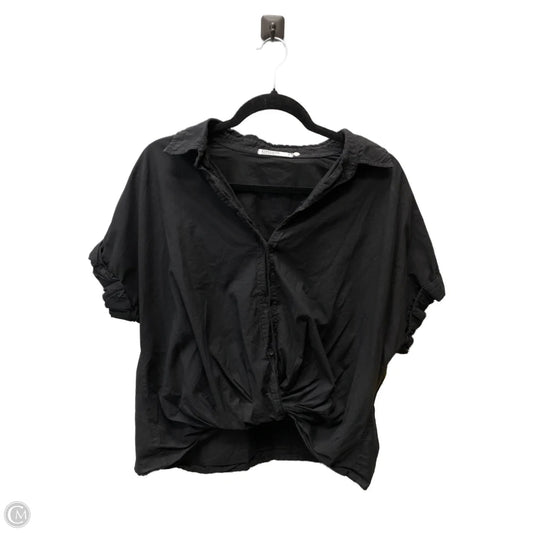 Top Short Sleeve By Stateside In Black, Size: M