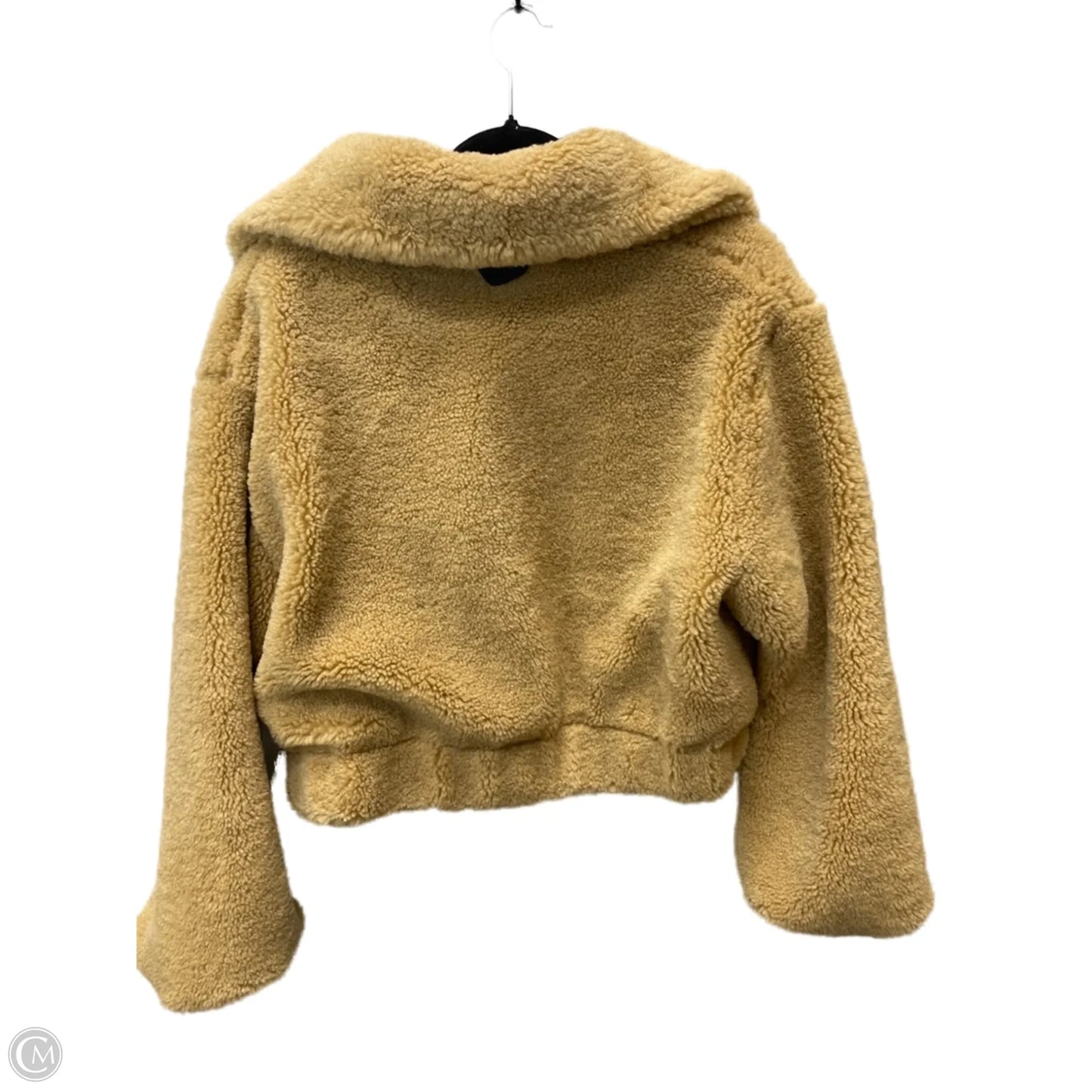Coat Faux Fur & Sherpa By Free People In Tan, Size: Xs