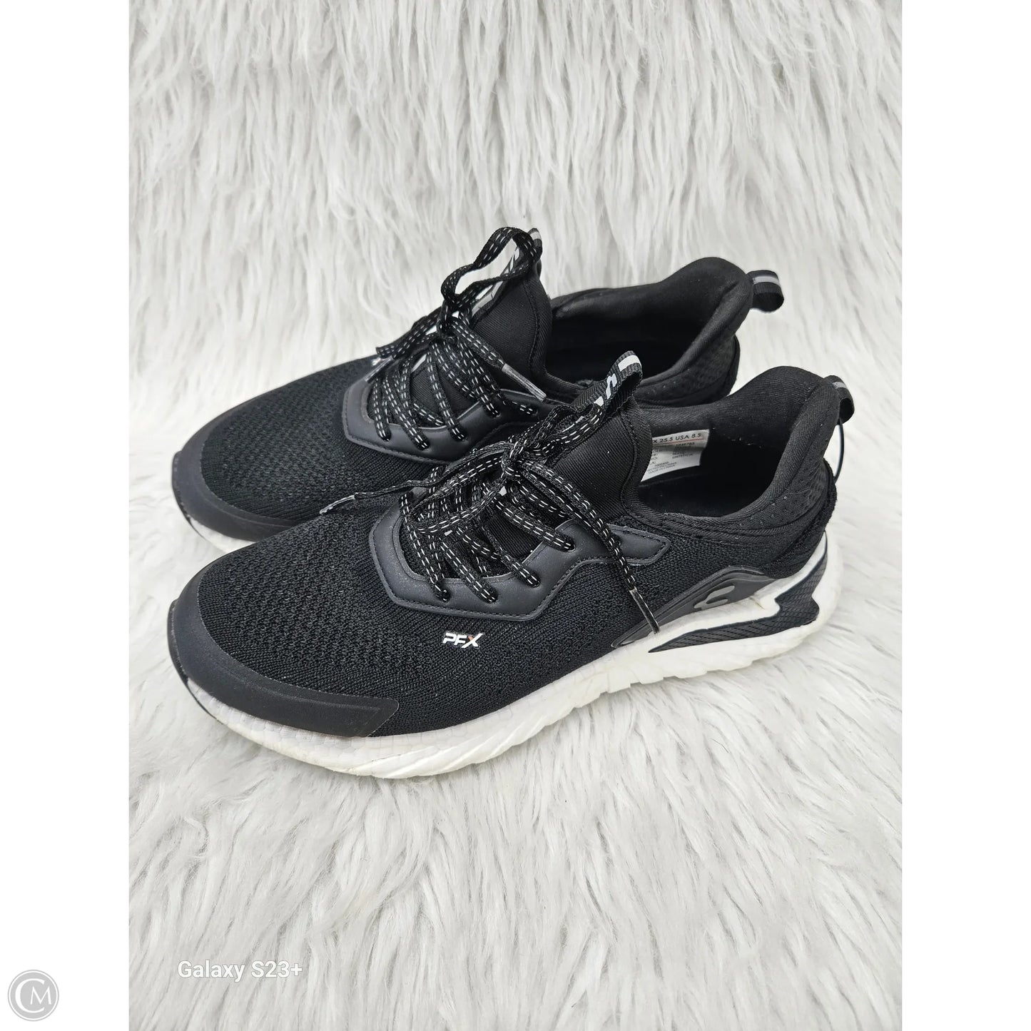 Shoes Athletic By Clothes Mentor In Black, Size: 8.5