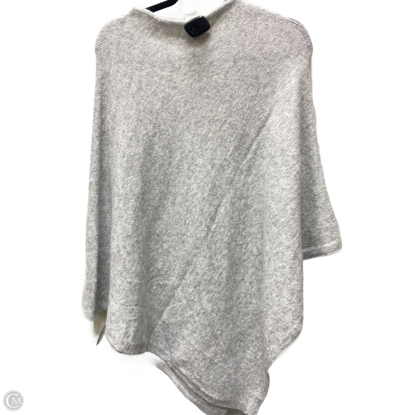Poncho By Clothes Mentor In Grey, Size: Xl