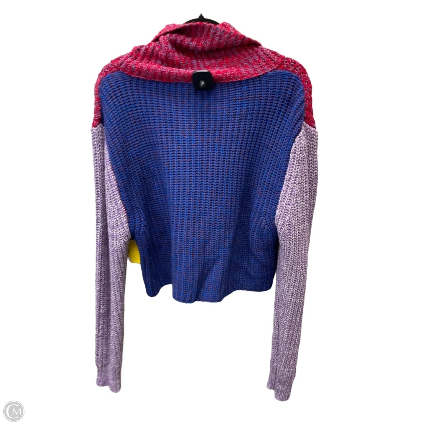 Sweater By Willow & Root In Purple & Red, Size: L