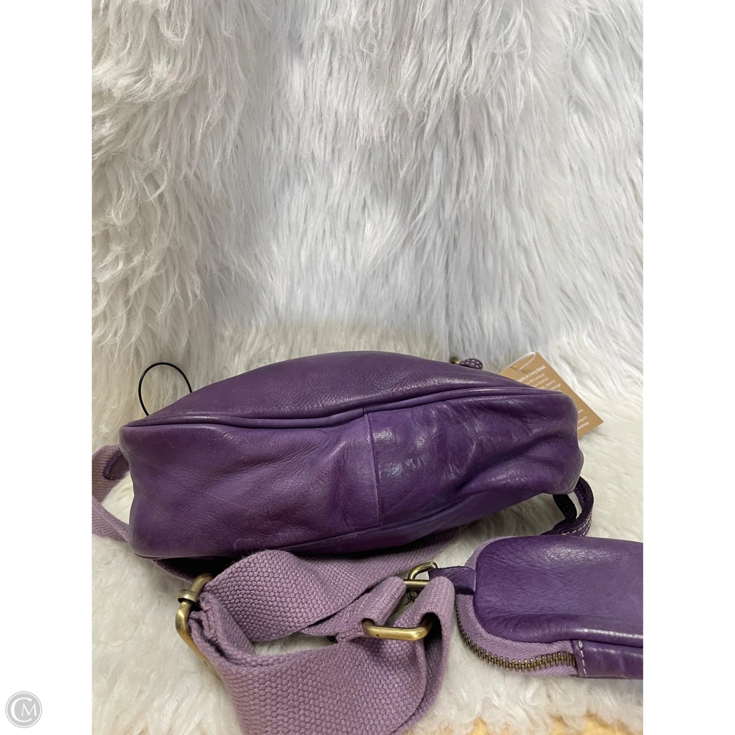 Crossbody Leather By bolsa nova - , Size: Medium