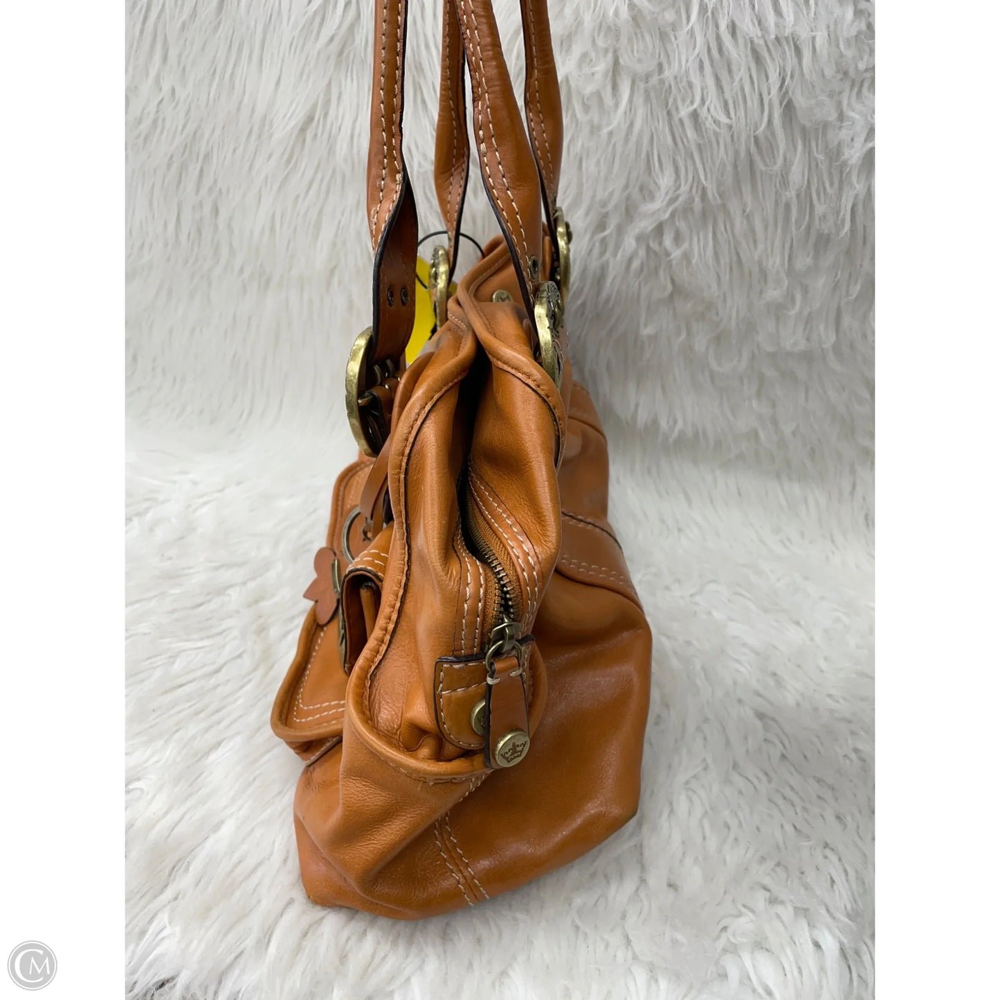 Handbag Leather By Gianni Bini, Size: Medium