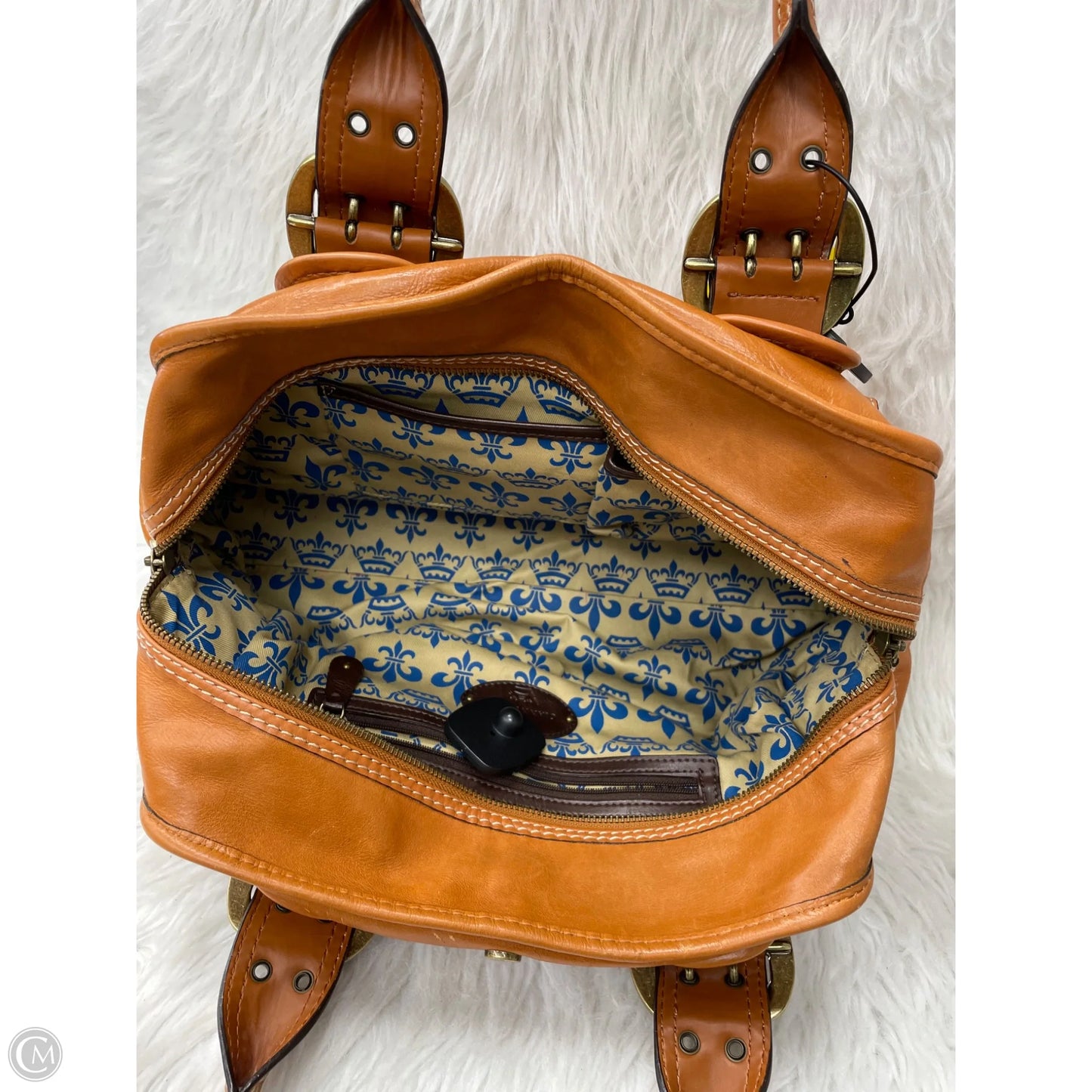 Handbag Leather By Gianni Bini, Size: Medium