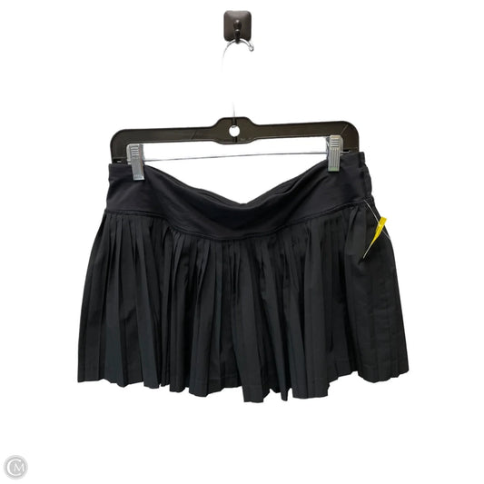 Athletic Skort By Lululemon In Black, Size: 8