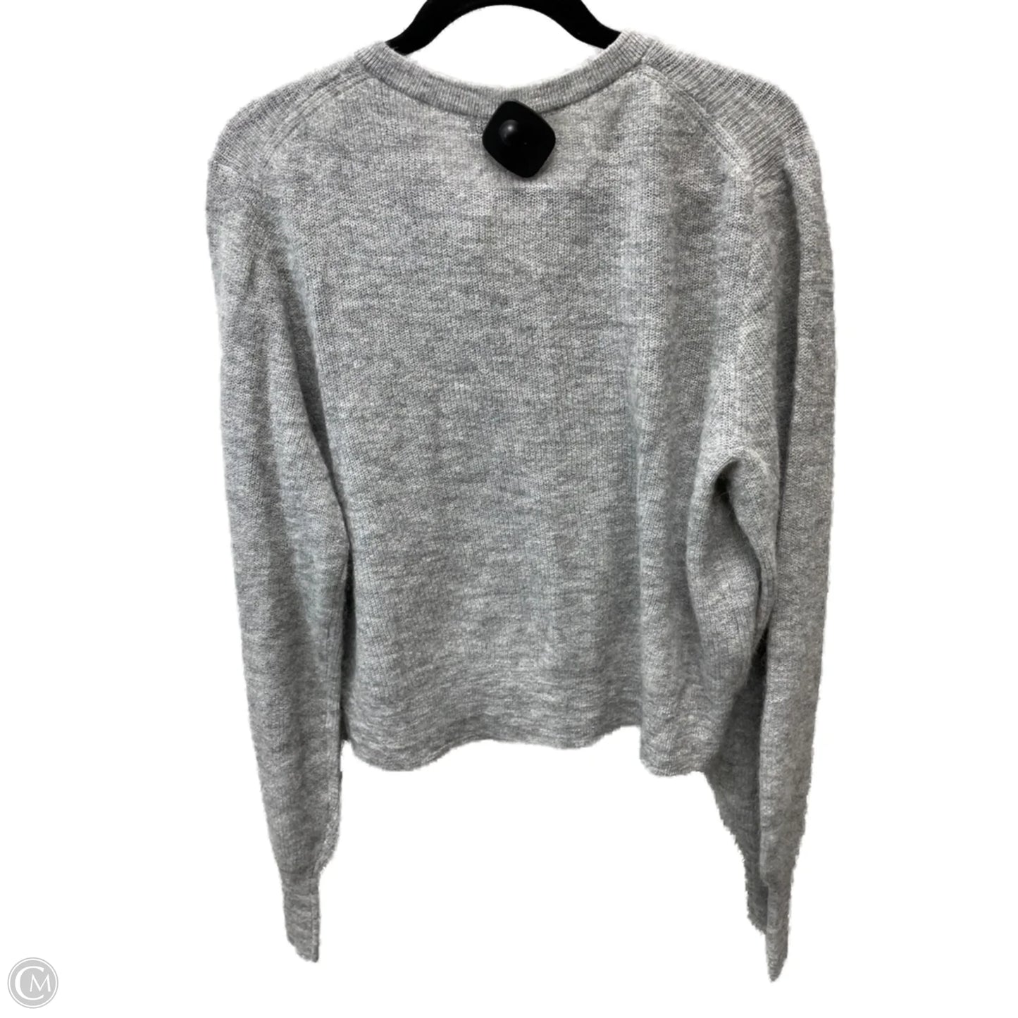 Sweater Cardigan By Madewell In Grey, Size: Xl