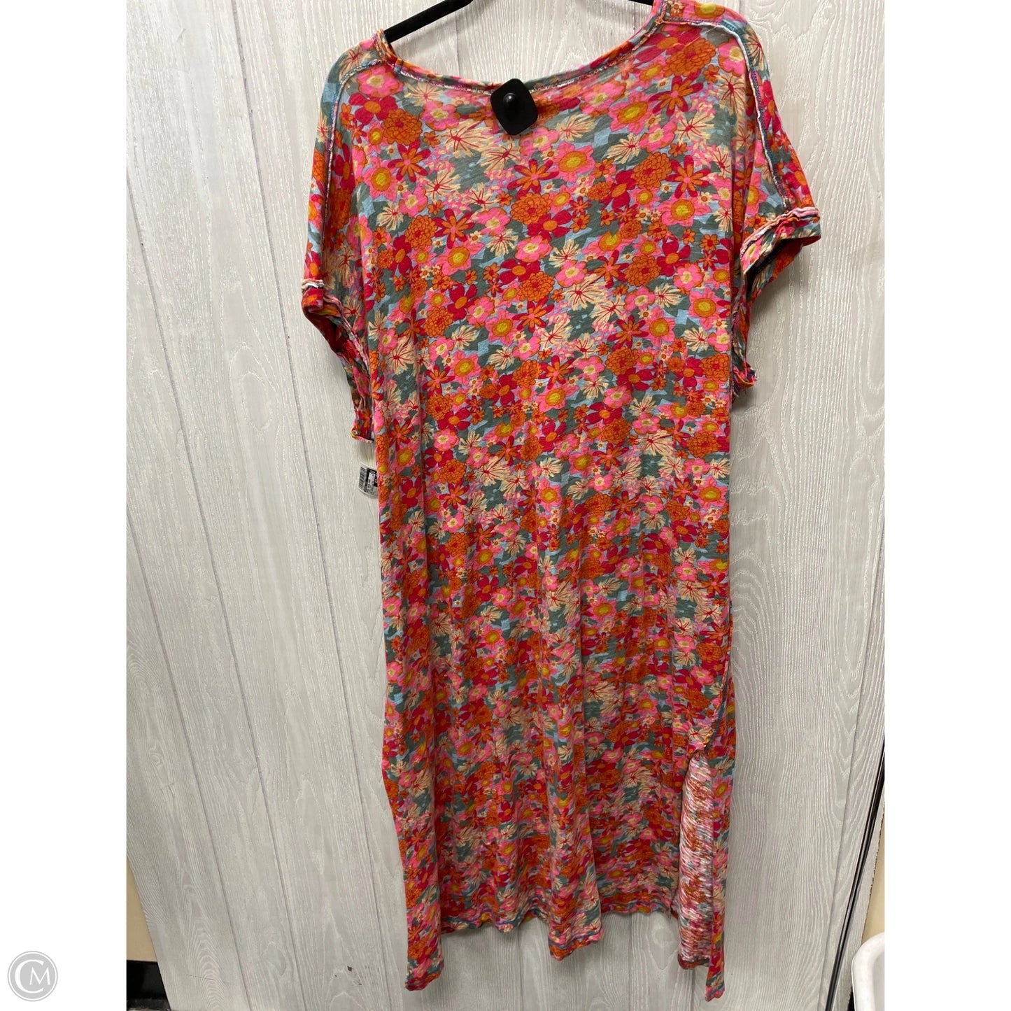 Dress Casual Short By Natural Life In Floral Print, Size: L