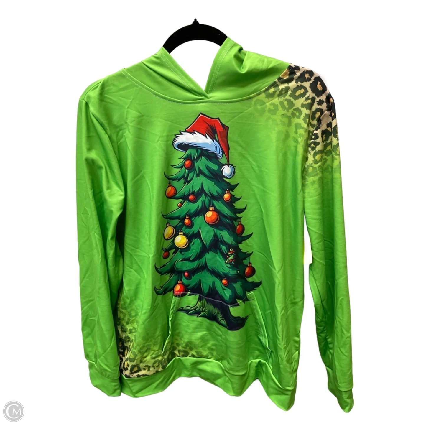 Top Long Sleeve By Clothes Mentor In Green, Size: L