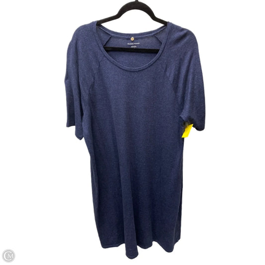 Dress Casual Short By Eileen Fisher In Navy, Size: Xl
