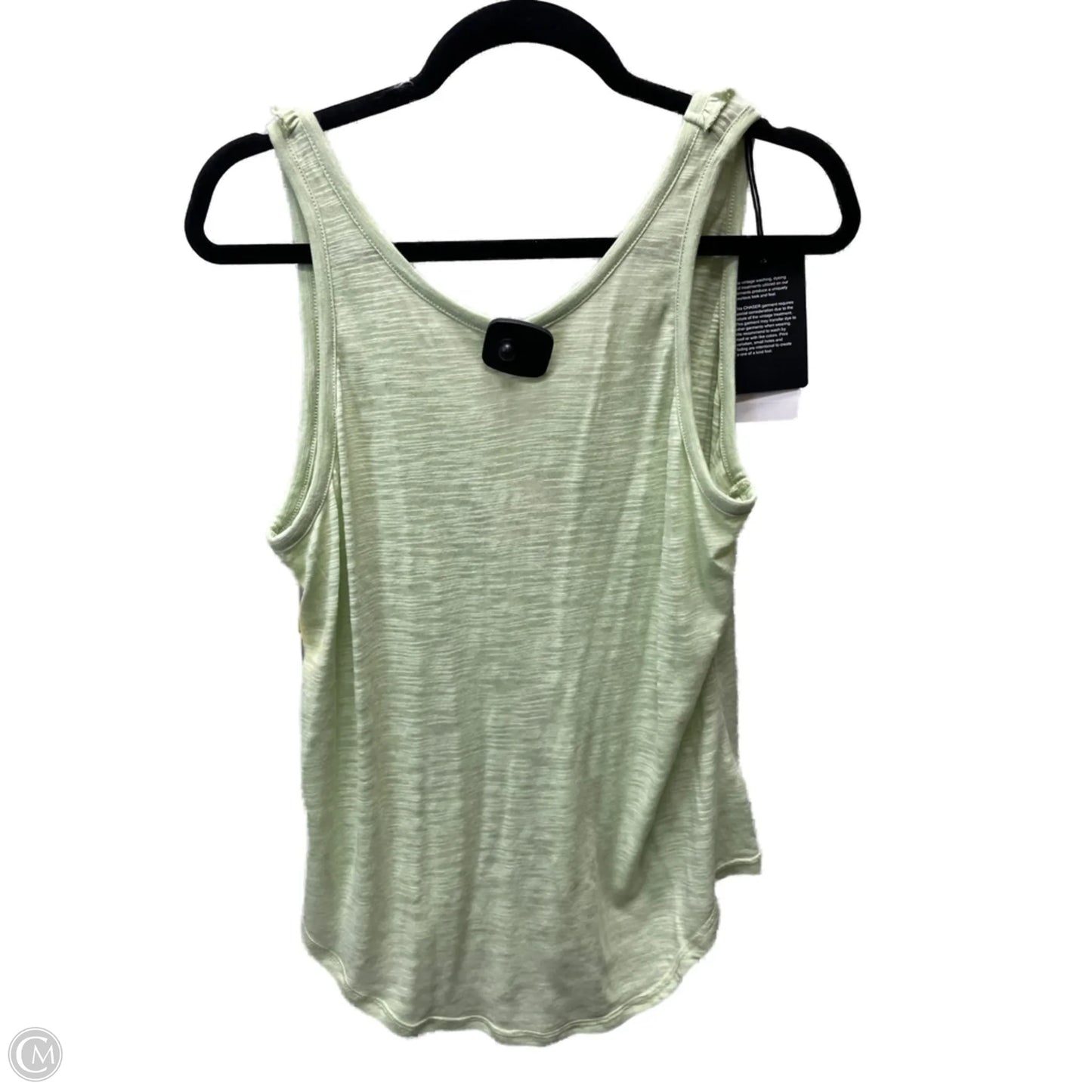 Top Sleeveless By Chaser In Green, Size: L