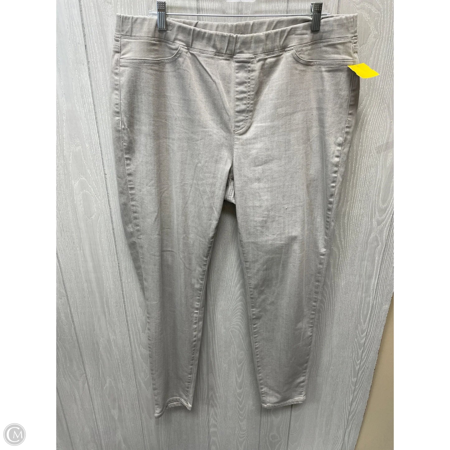 Pants Leggings By Eileen Fisher In Grey, Size: 16