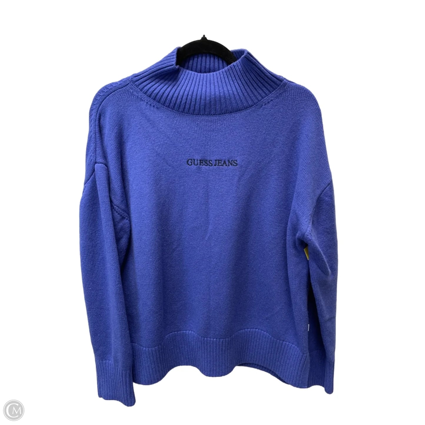 Sweater By Guess In Blue, Size: L