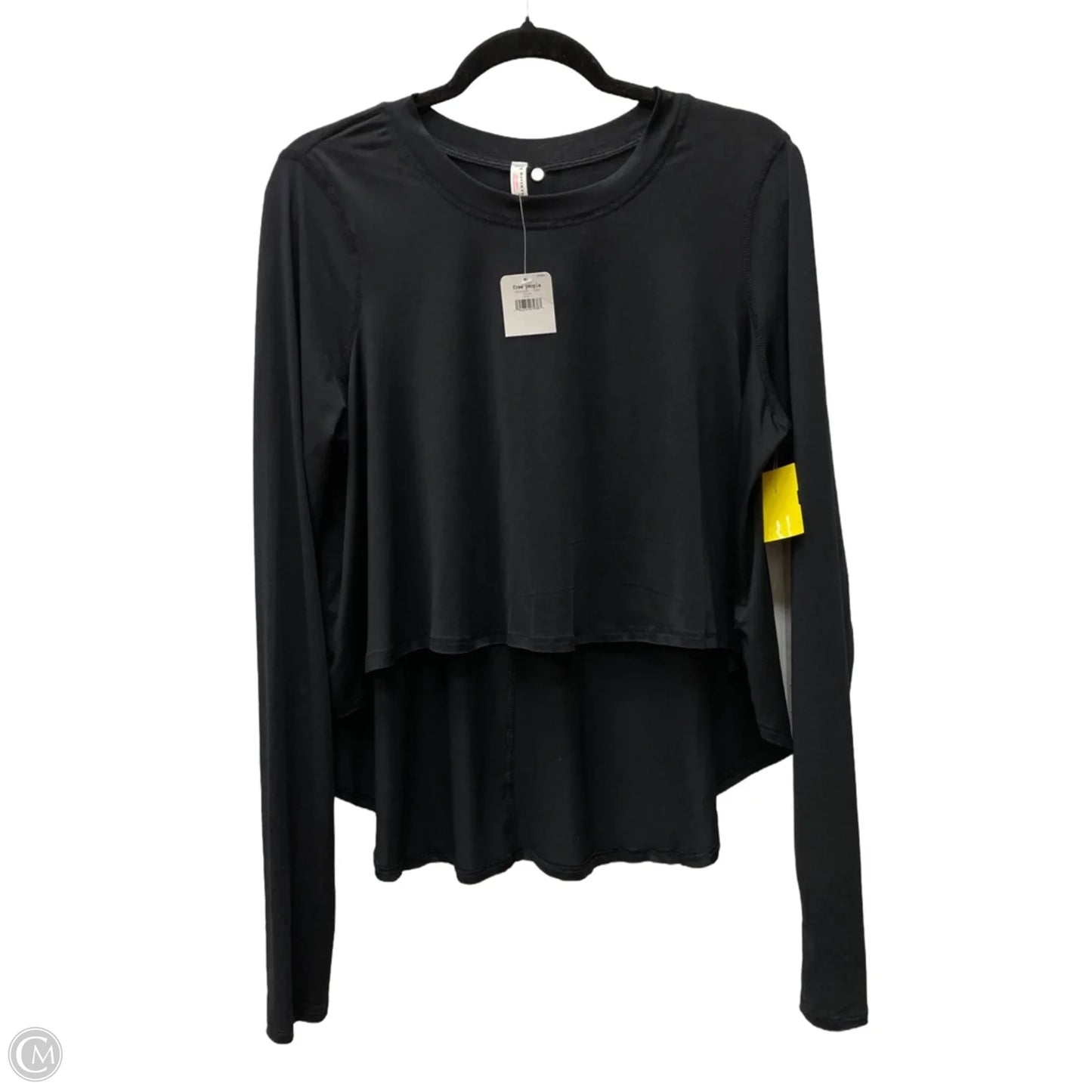 Top Long Sleeve By Free People In Black, Size: L