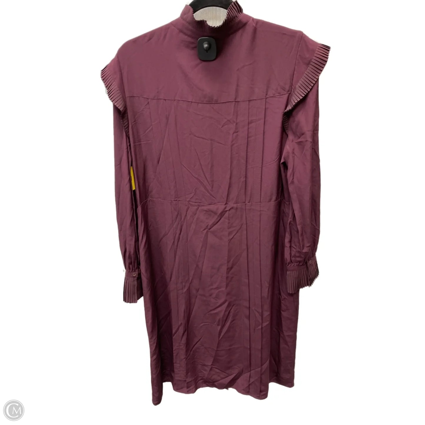 Dress Work By the fold  In Maroon, Size: M