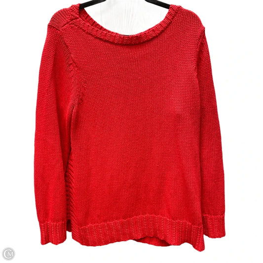 Sweater By Lauren By Ralph Lauren In Orange, Size: 2x