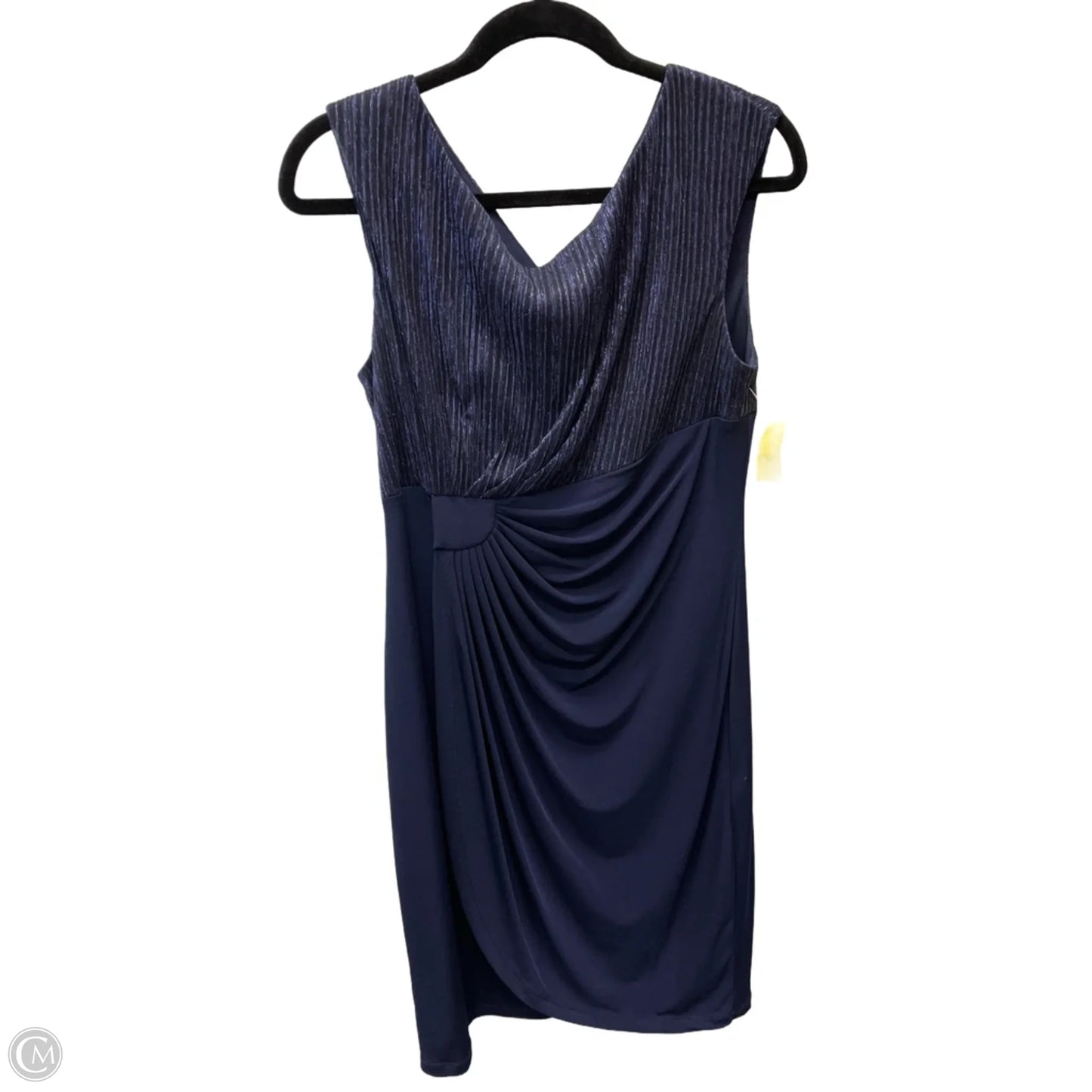 Dress Party Short By Connected Apparel In Navy, Size: L