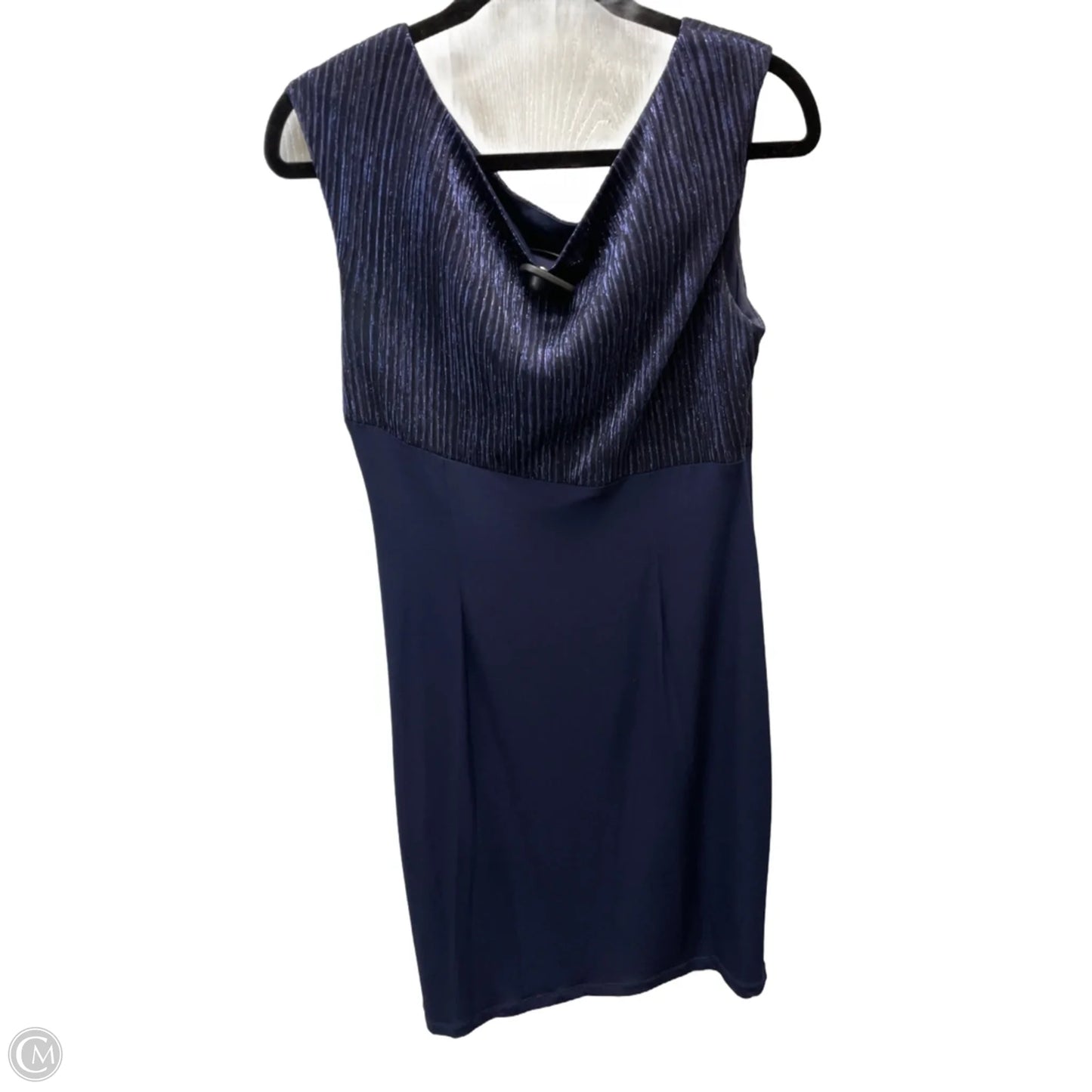 Dress Party Short By Connected Apparel In Navy, Size: L