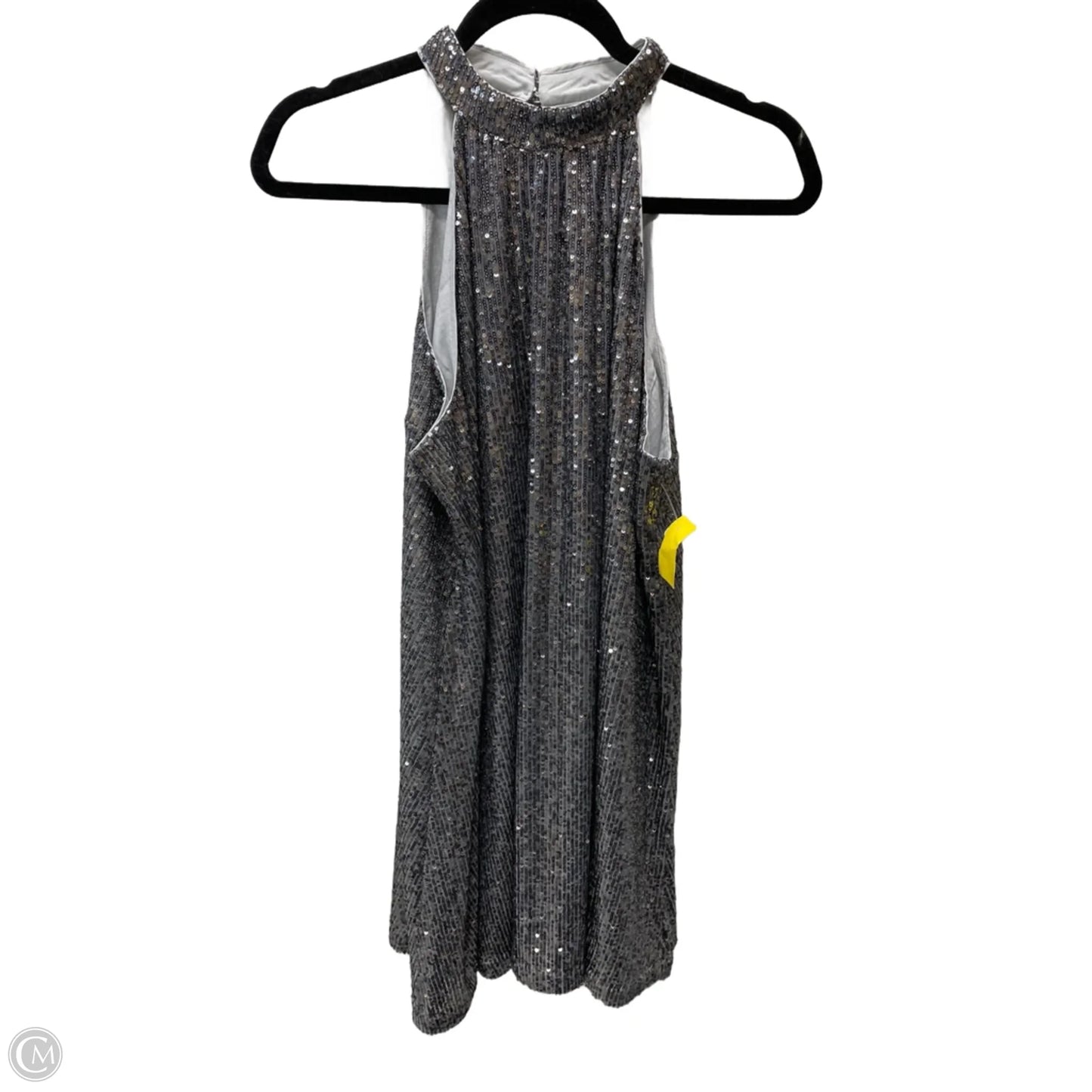 Dress Party Short By Loft In Silver, Size: L