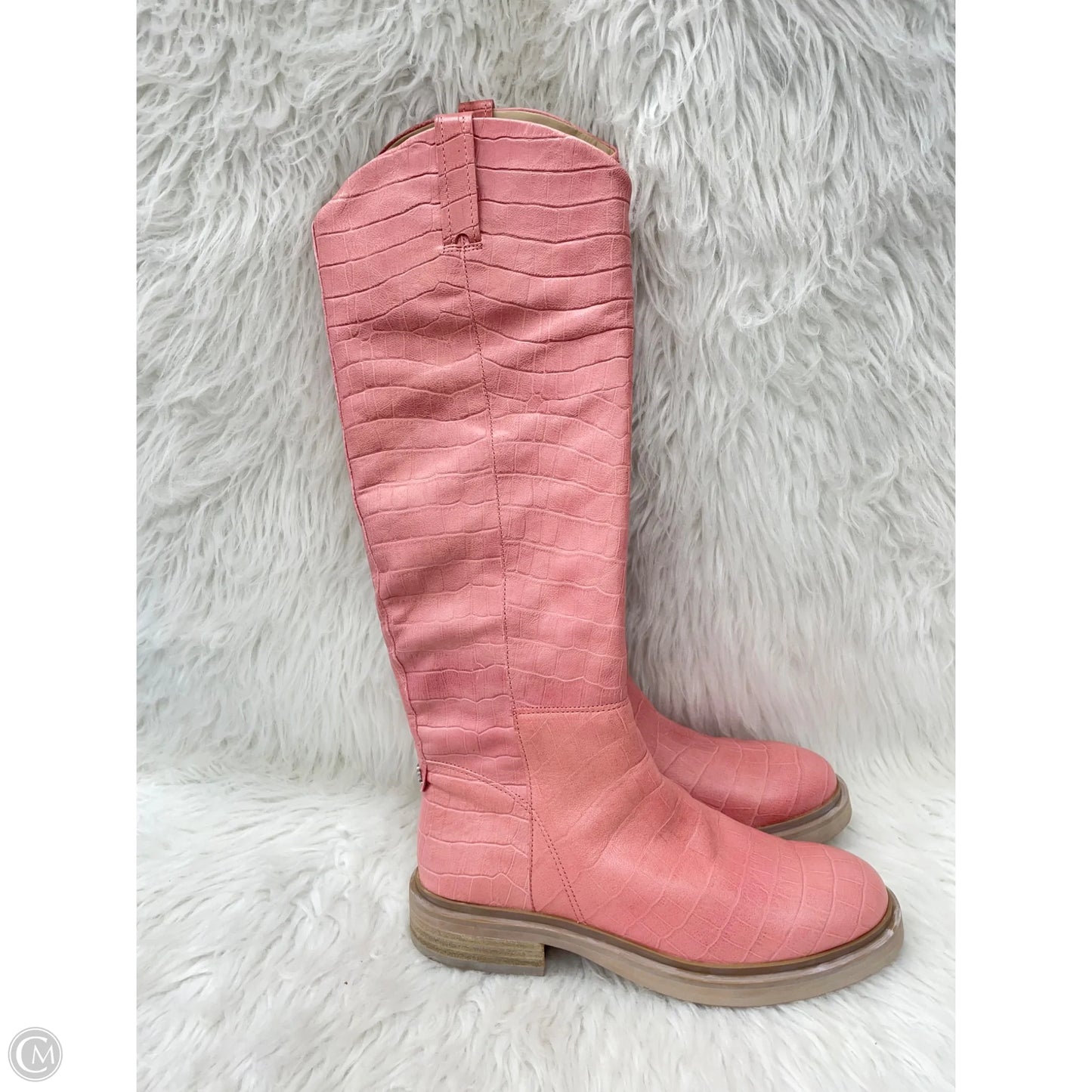Boots Knee Flats By Sam Edelman In Pink, Size: 7.5