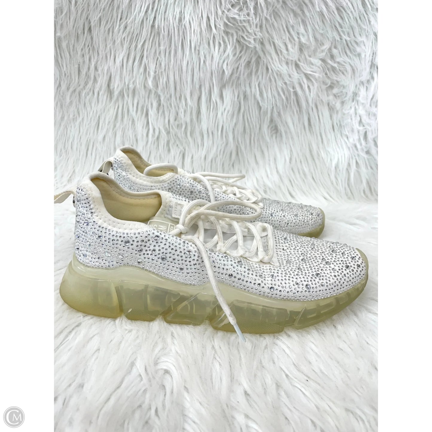 Shoes Sneakers By Steve Madden In White, Size: 7.5