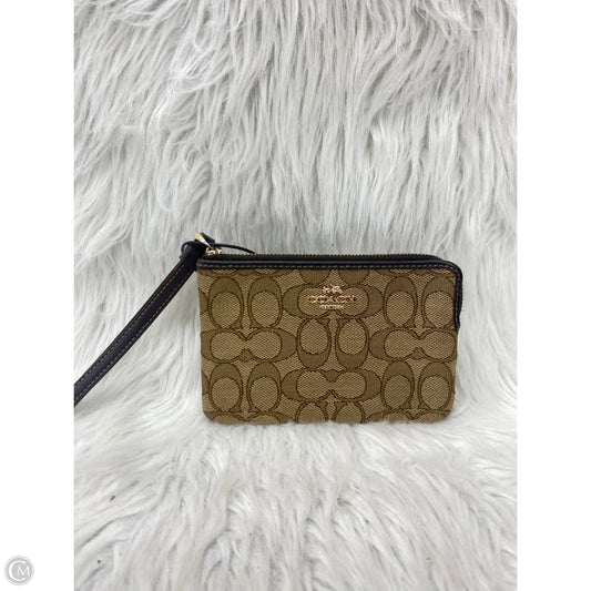 Wristlet Designer By Coach, Size: Medium