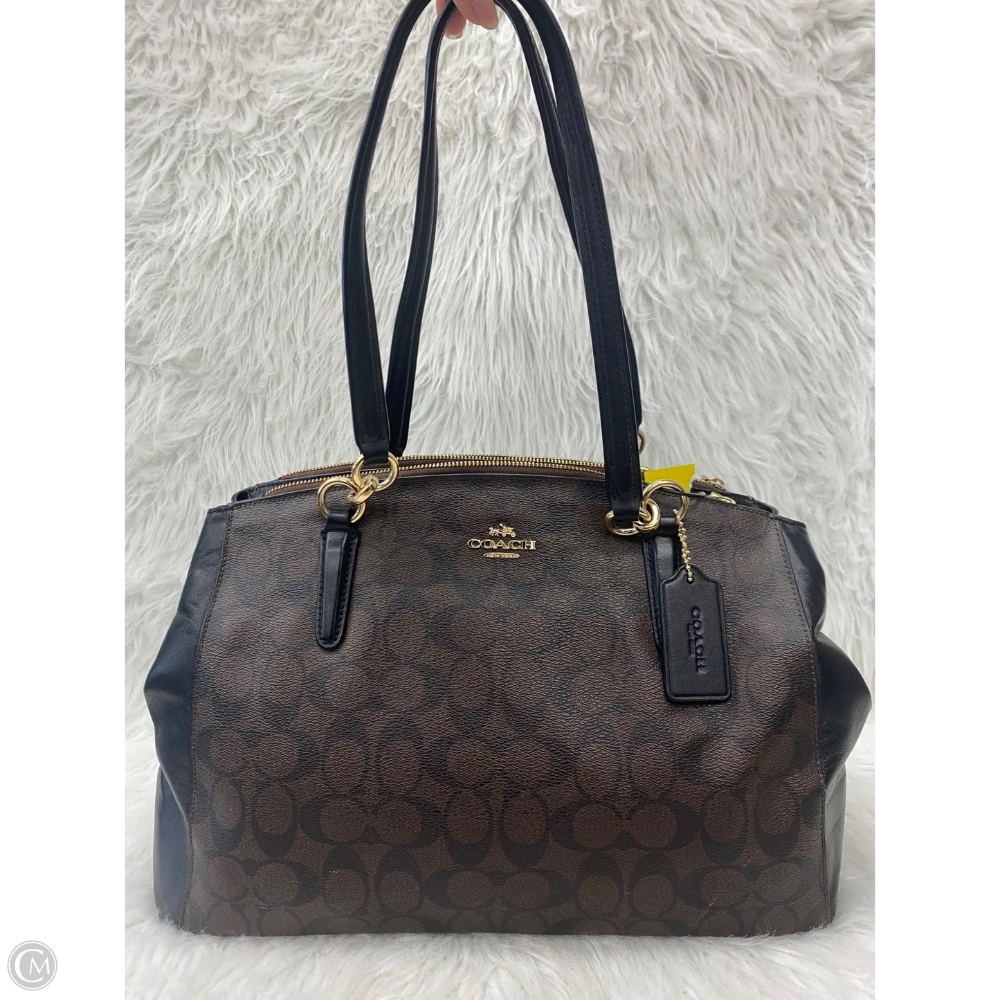 Handbag Designer By Coach, Size: Large