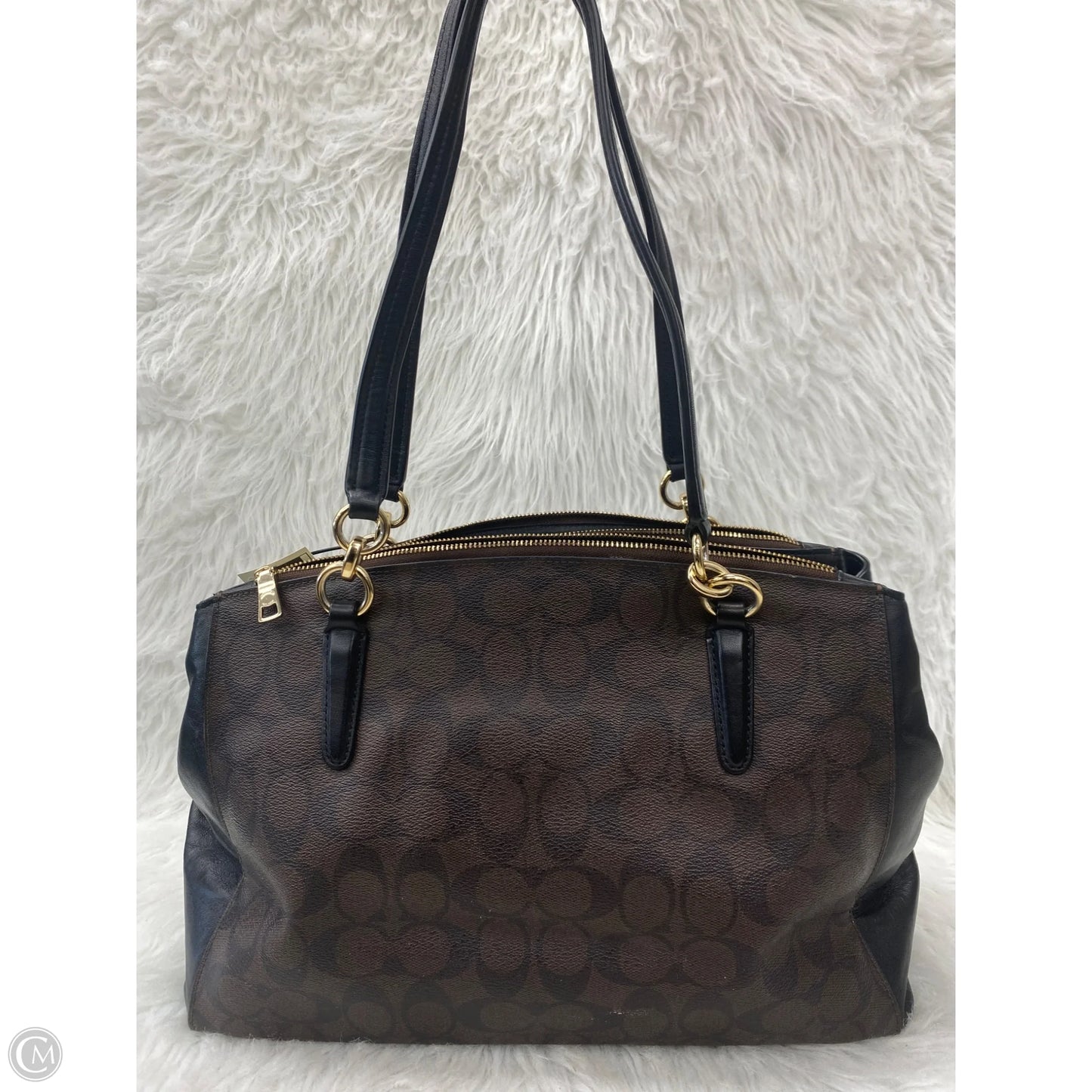 Handbag Designer By Coach, Size: Large