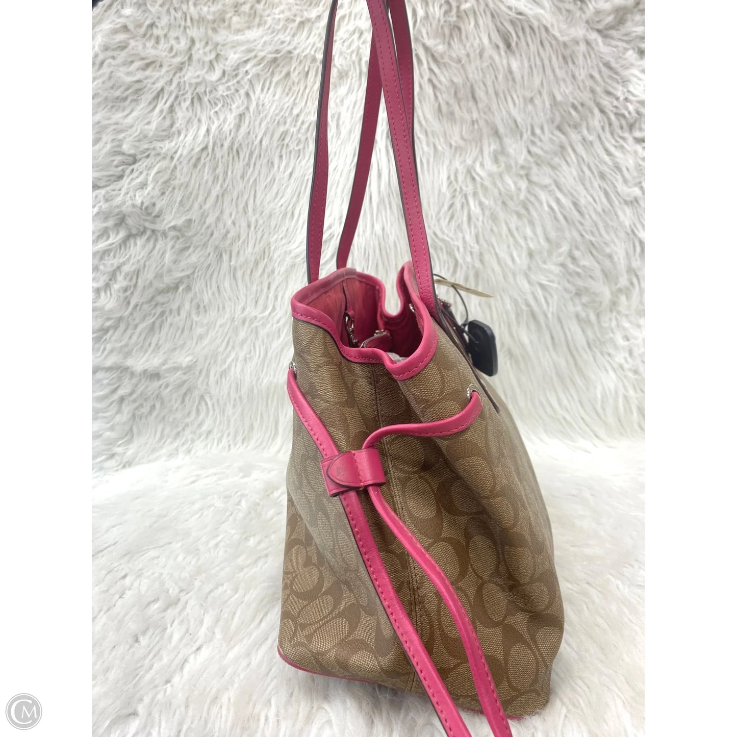 Handbag Designer By Coach, Size: Large