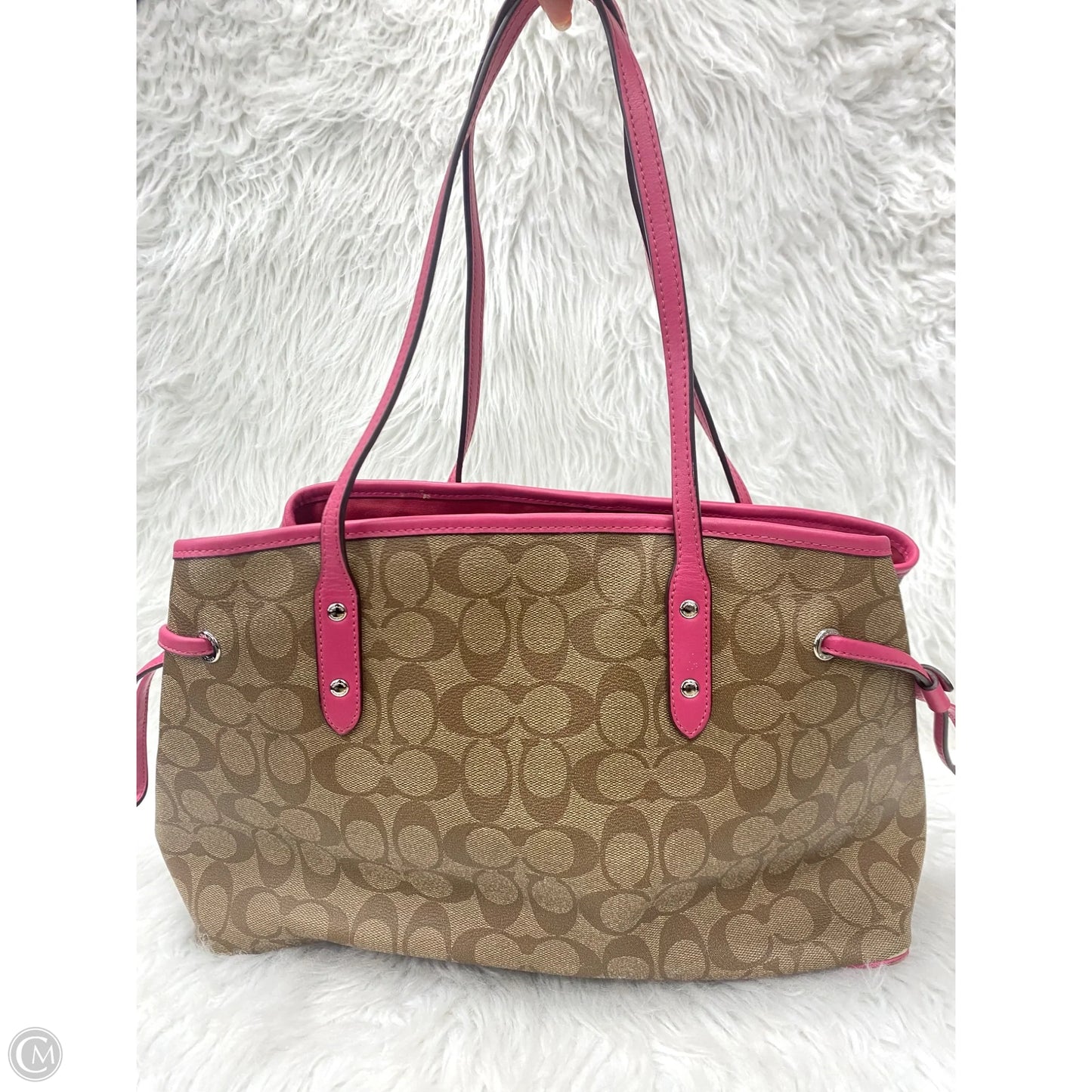 Handbag Designer By Coach, Size: Large