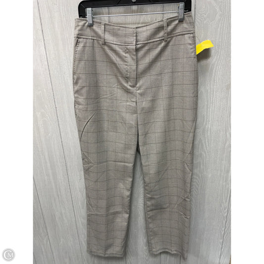 Pants Dress By Joie In Plaid Pattern, Size: 8