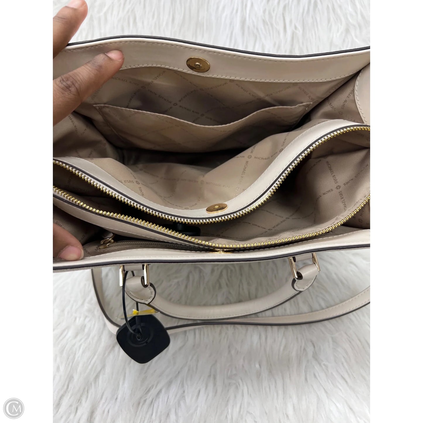 Handbag Designer By Michael Kors, Size: Large