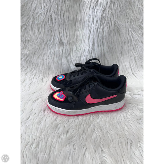 Shoes Sneakers By Nike In Black & Pink, Size: 8