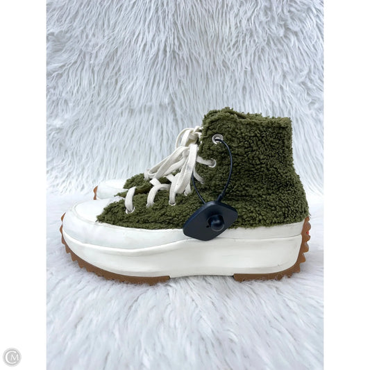 Shoes Sneakers Platform By Converse In Green, Size: 7