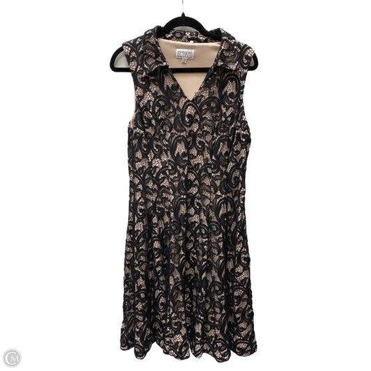 Dress Work By Clothes Mentor In Black & Tan, Size: L