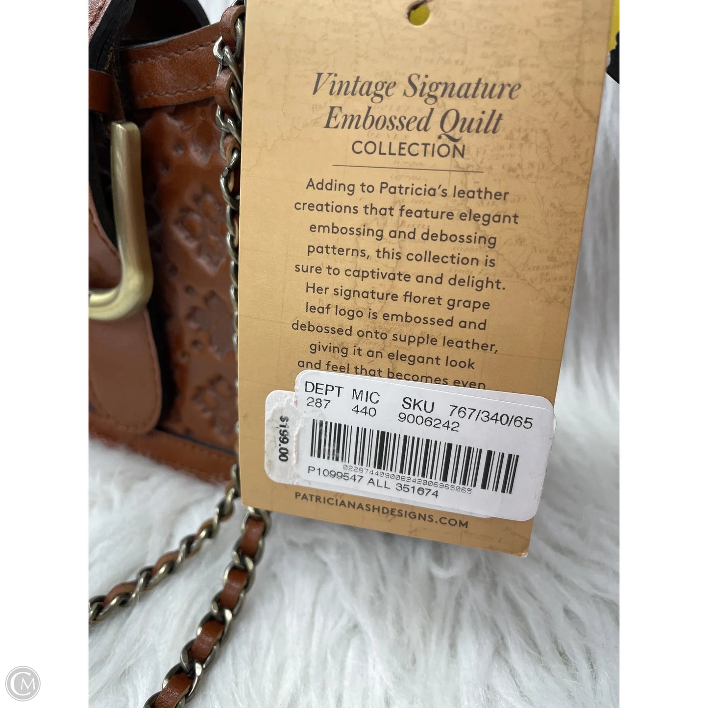 Crossbody Designer By Patricia Nash, Size: Small