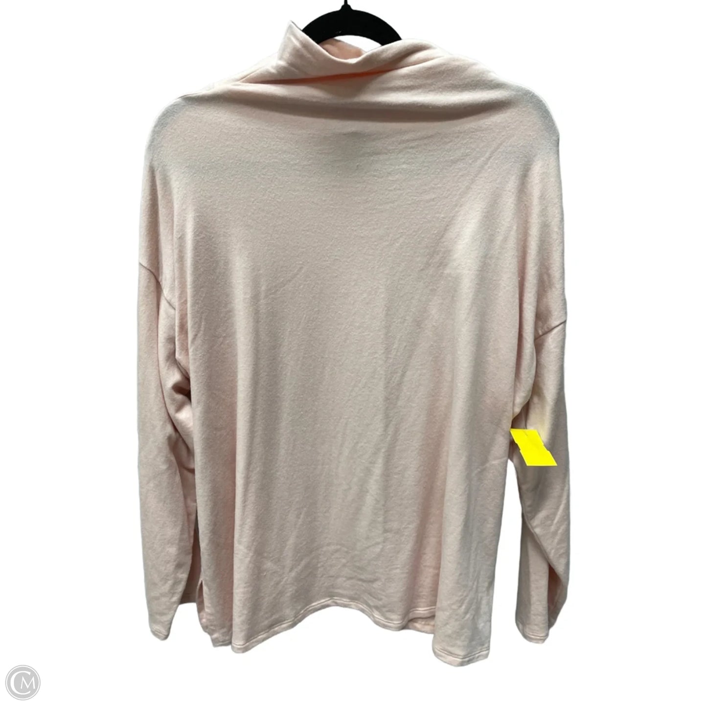 Top Long Sleeve By Eileen Fisher In Pink, Size: Xl