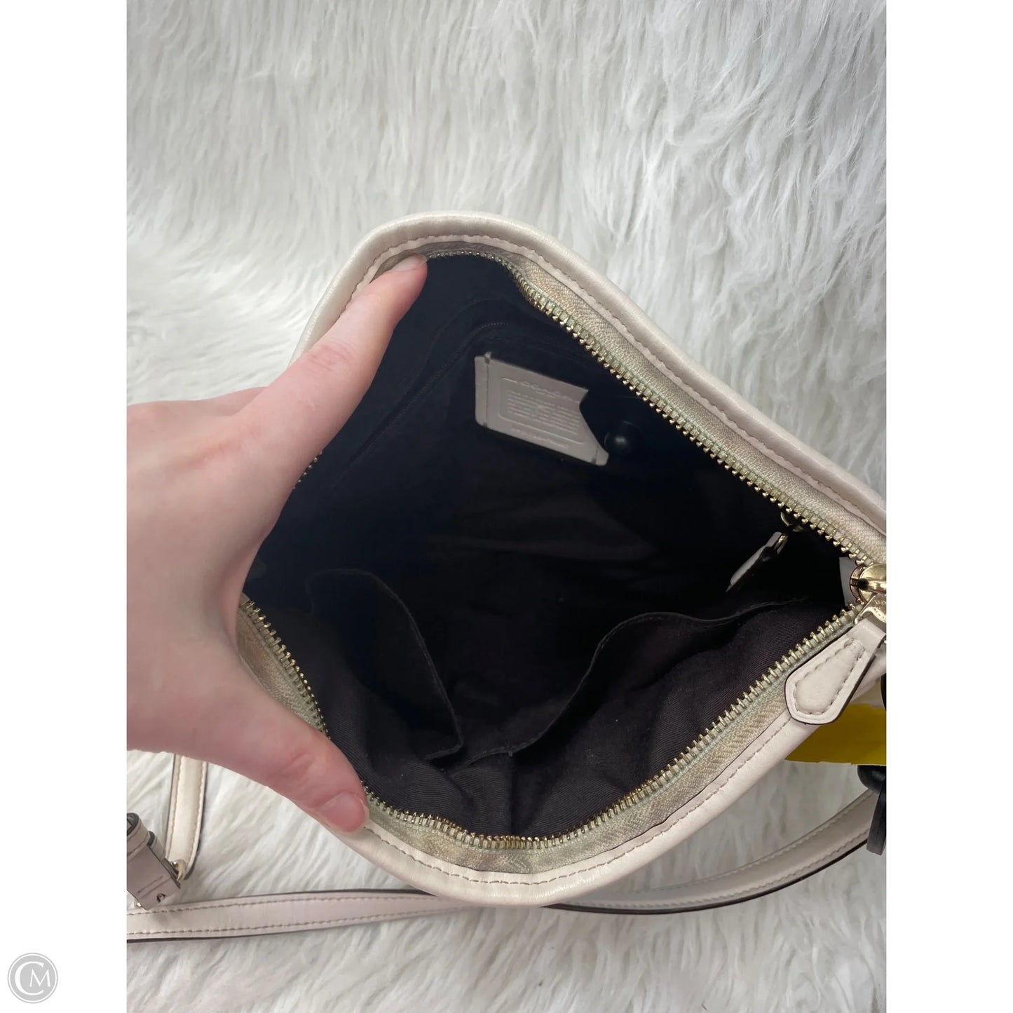 Crossbody Designer By Coach, Size: Medium