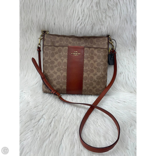 Crossbody Designer By Coach, Size: Medium
