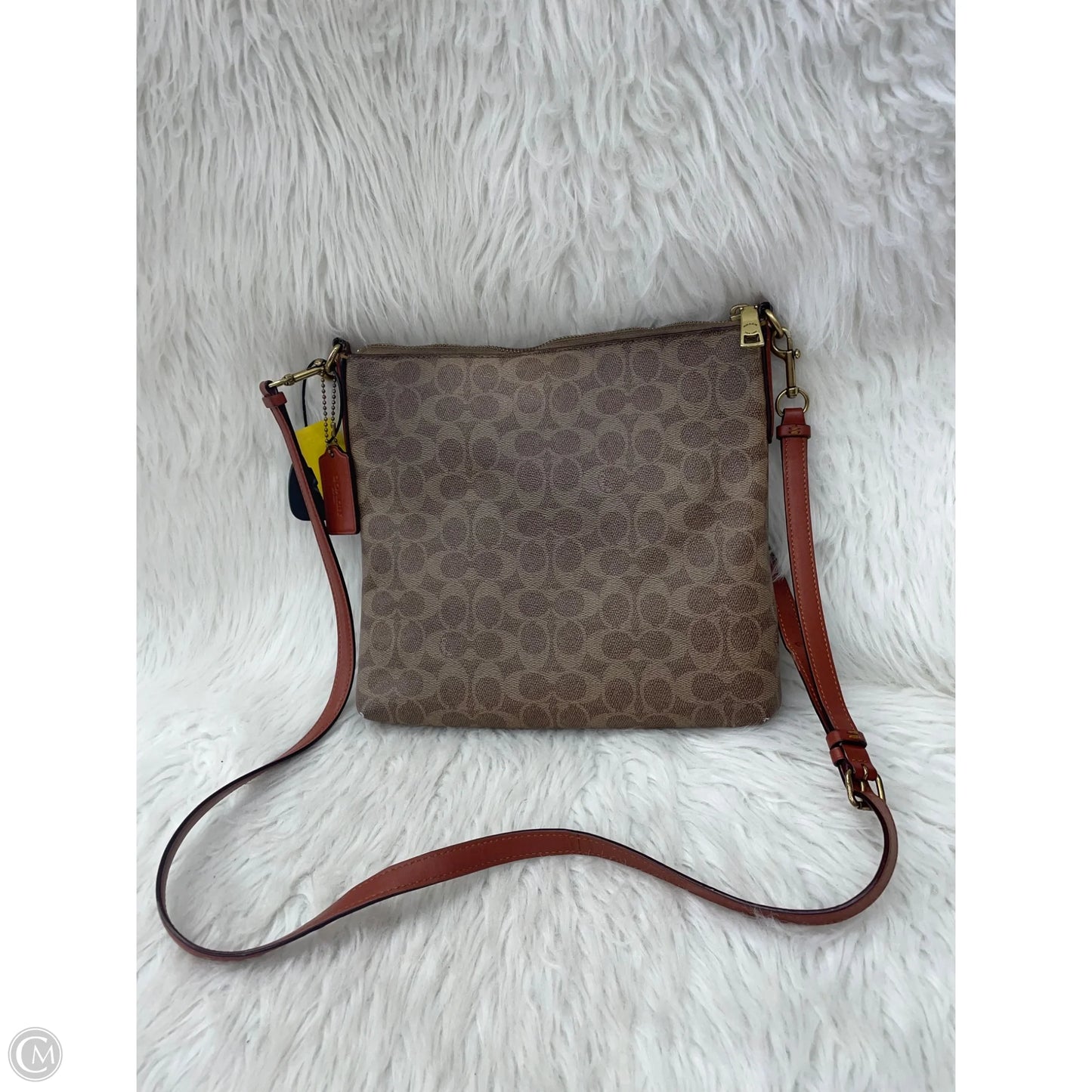 Crossbody Designer By Coach, Size: Medium