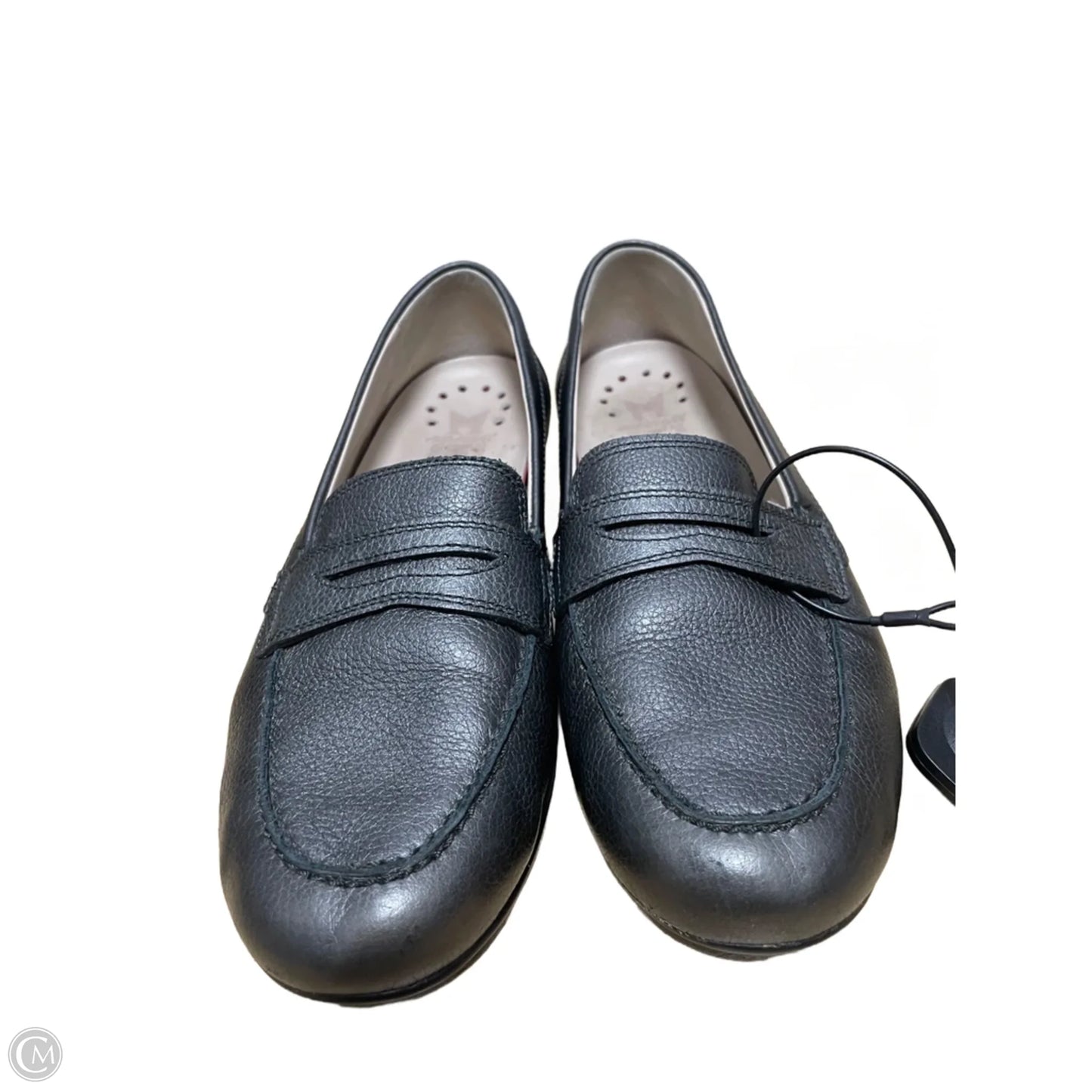 Shoes Heels Wedge By Mephisto In Silver, Size: 7.5