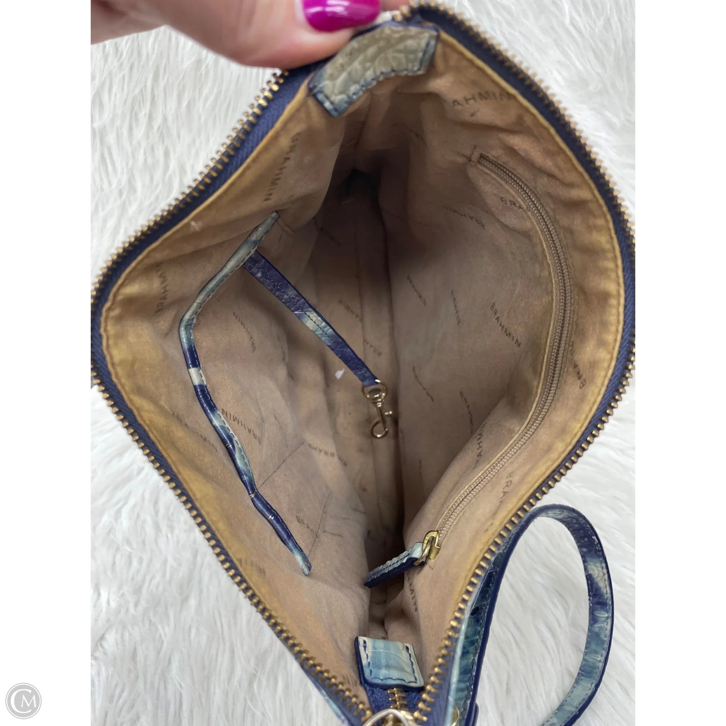 Crossbody Designer By Brahmin, Size: Large