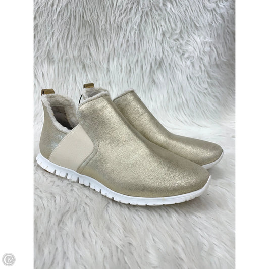 Shoes Sneakers By Cole-haan In Gold, Size: 9