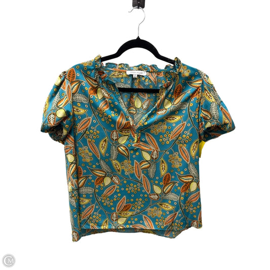 Top Short Sleeve By Rose And Olive In Multi-colored, Size: M