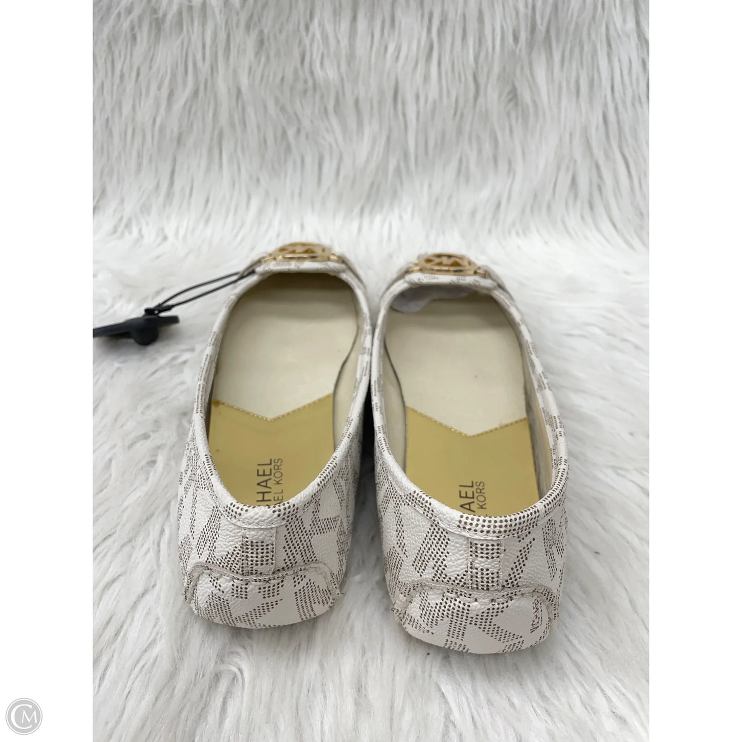 Shoes Designer By Michael Kors In White, Size: 9.5