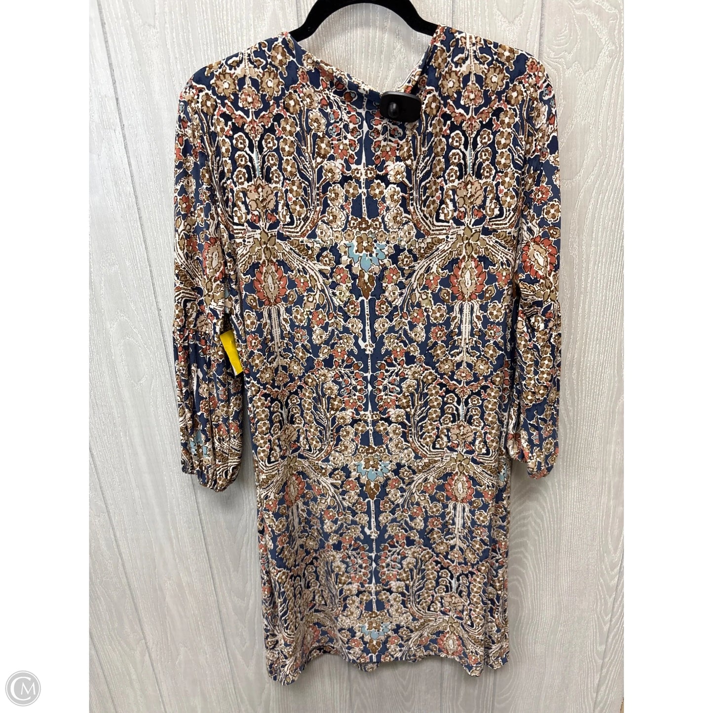 Dress Casual Short By Tommy Hilfiger In Blue & Brown, Size: Xl