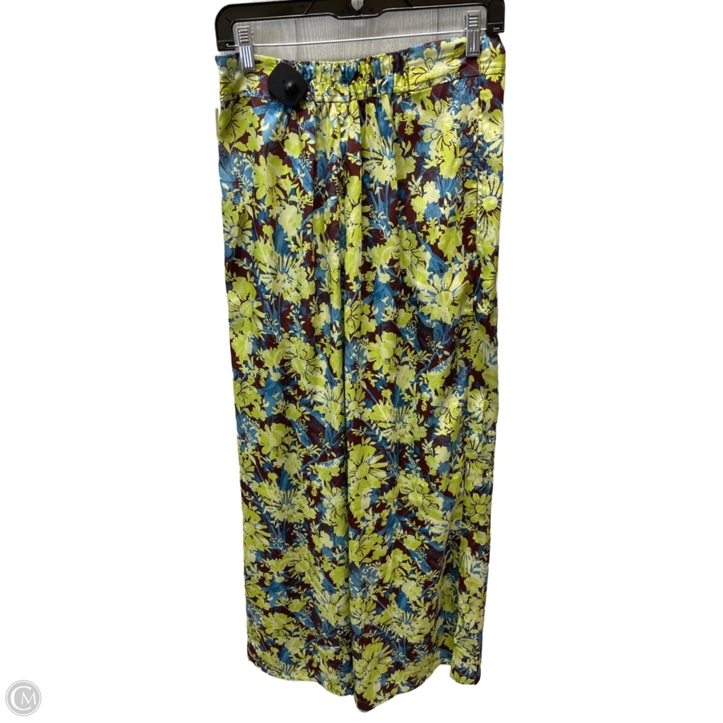 Pants Wide Leg By Current Air In Floral Print, Size: 8
