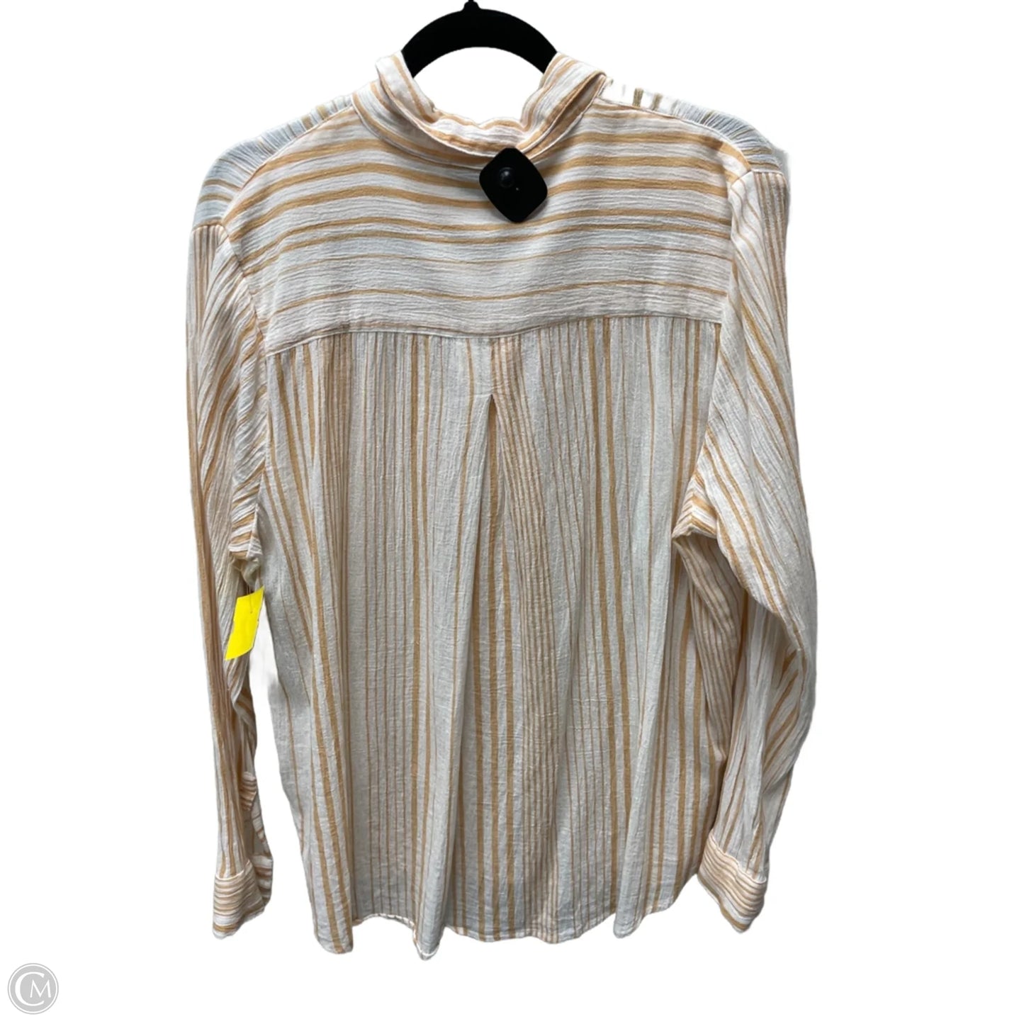 Top Long Sleeve By Sundance In Striped Pattern, Size: Xl