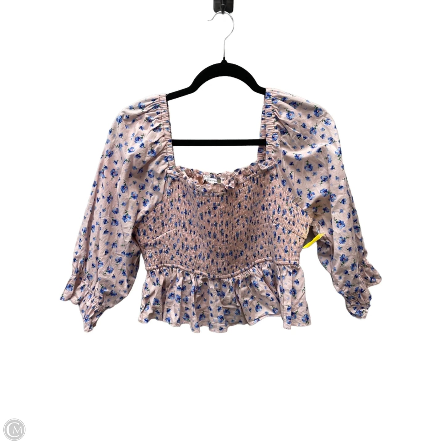 Top Long Sleeve By English Factory In Floral Print, Size: L